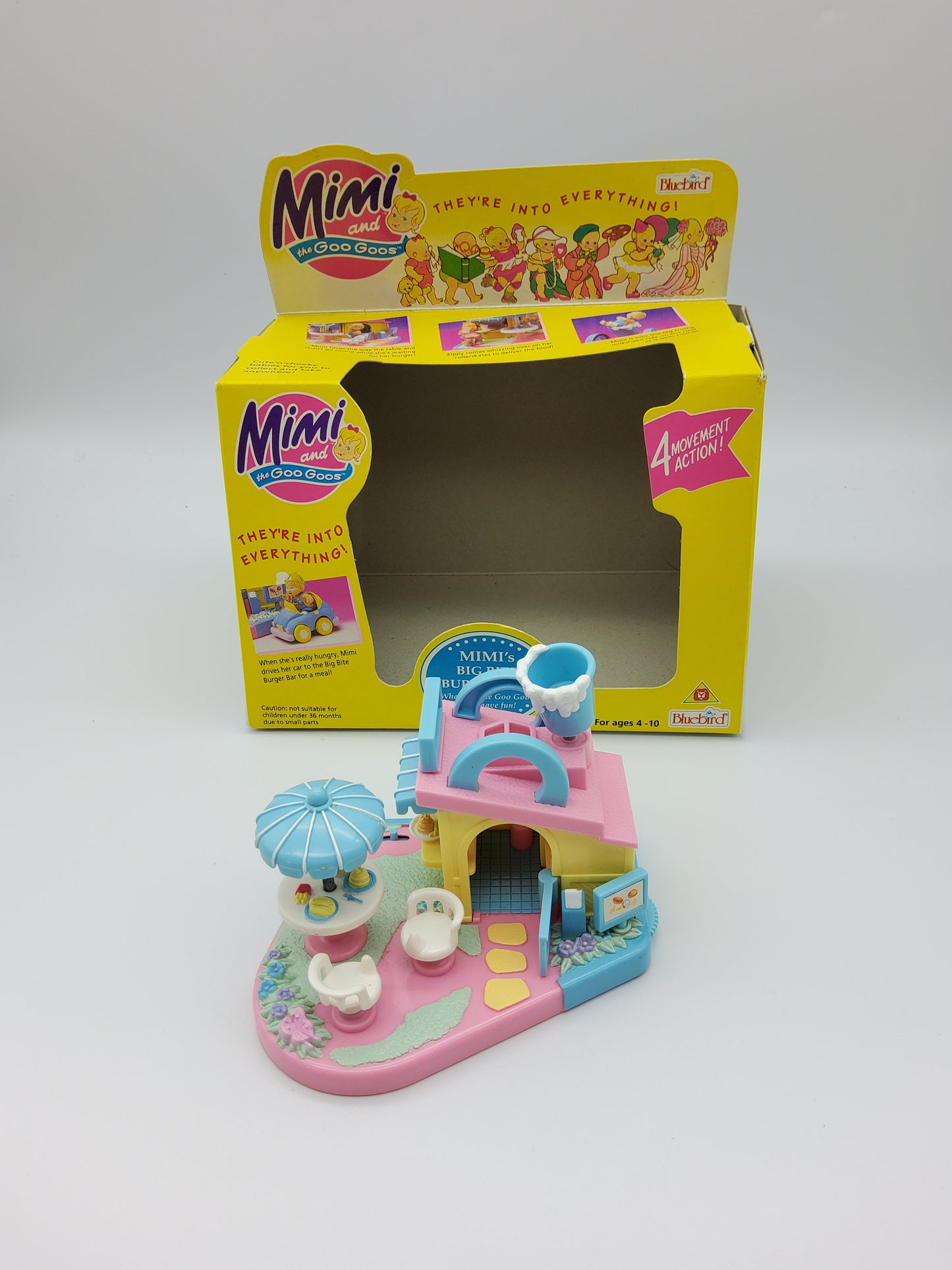 Mimi and the goo goos big bite burger bar 100% complete with original packaging