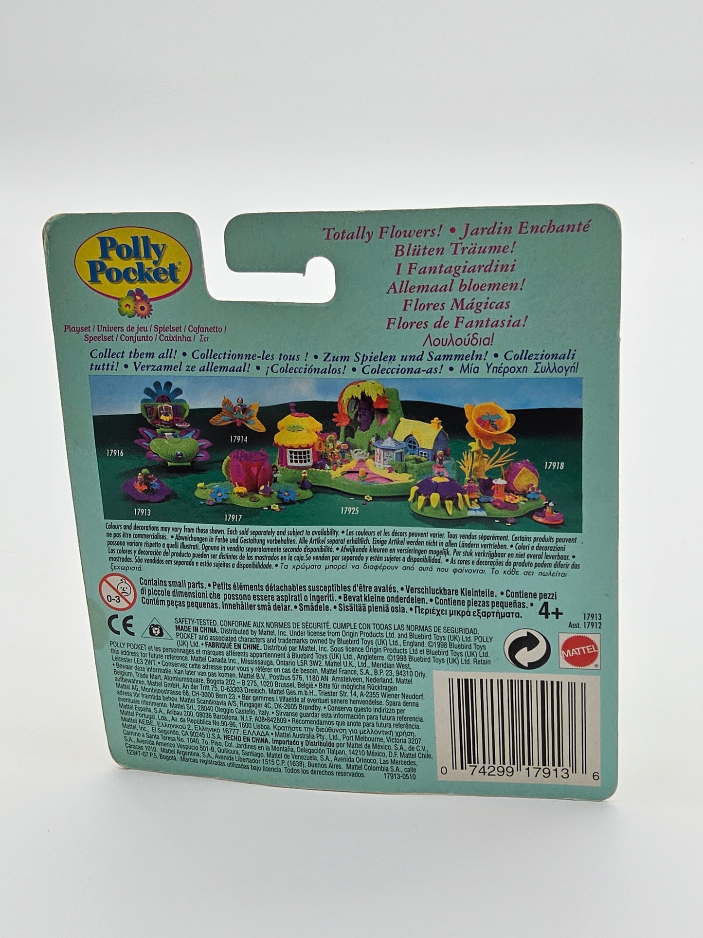 Polly pocket flower twirler sealed in original packaging