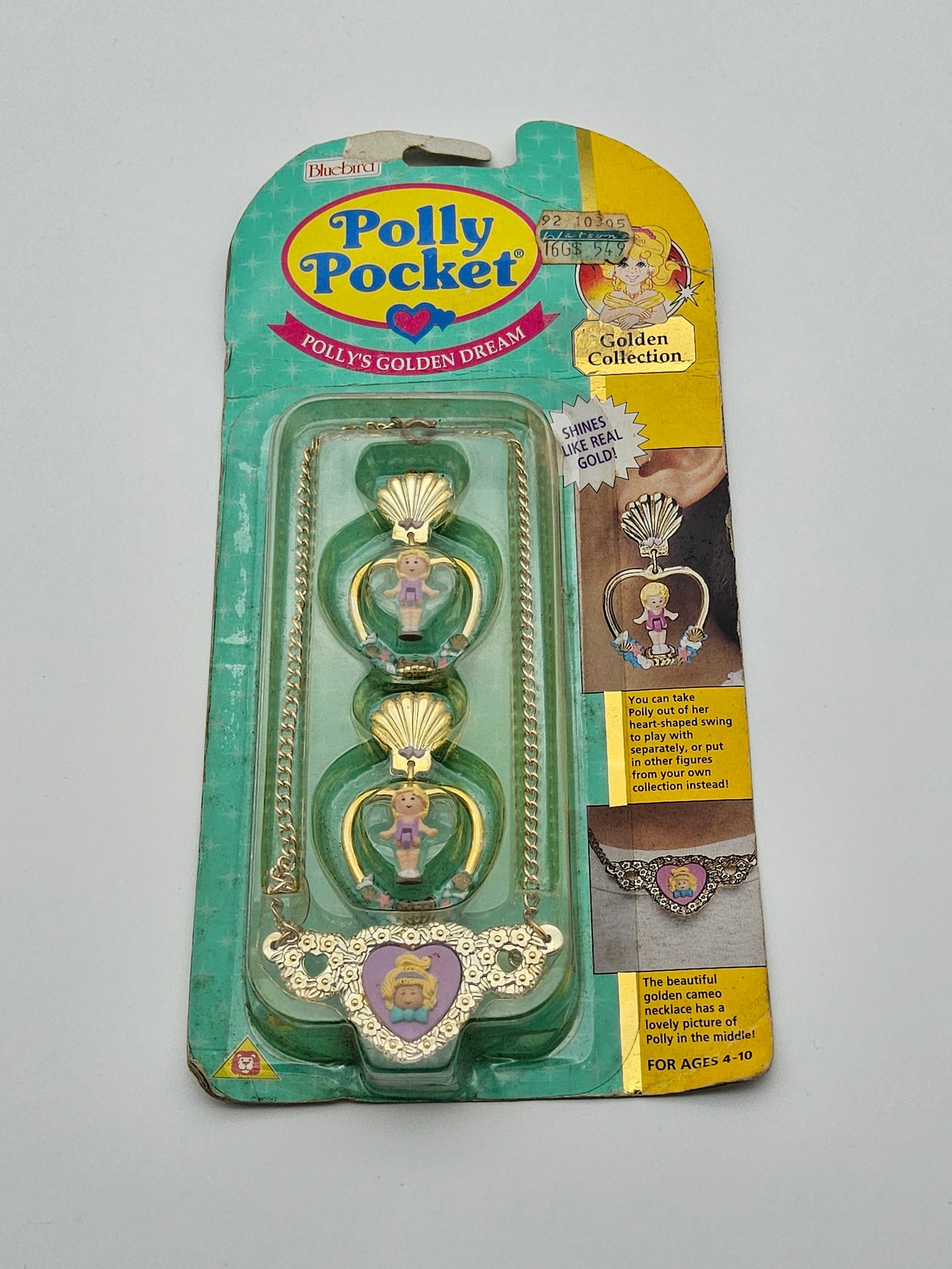 Polly pocket Pollys golden dream set sealed in original packaging