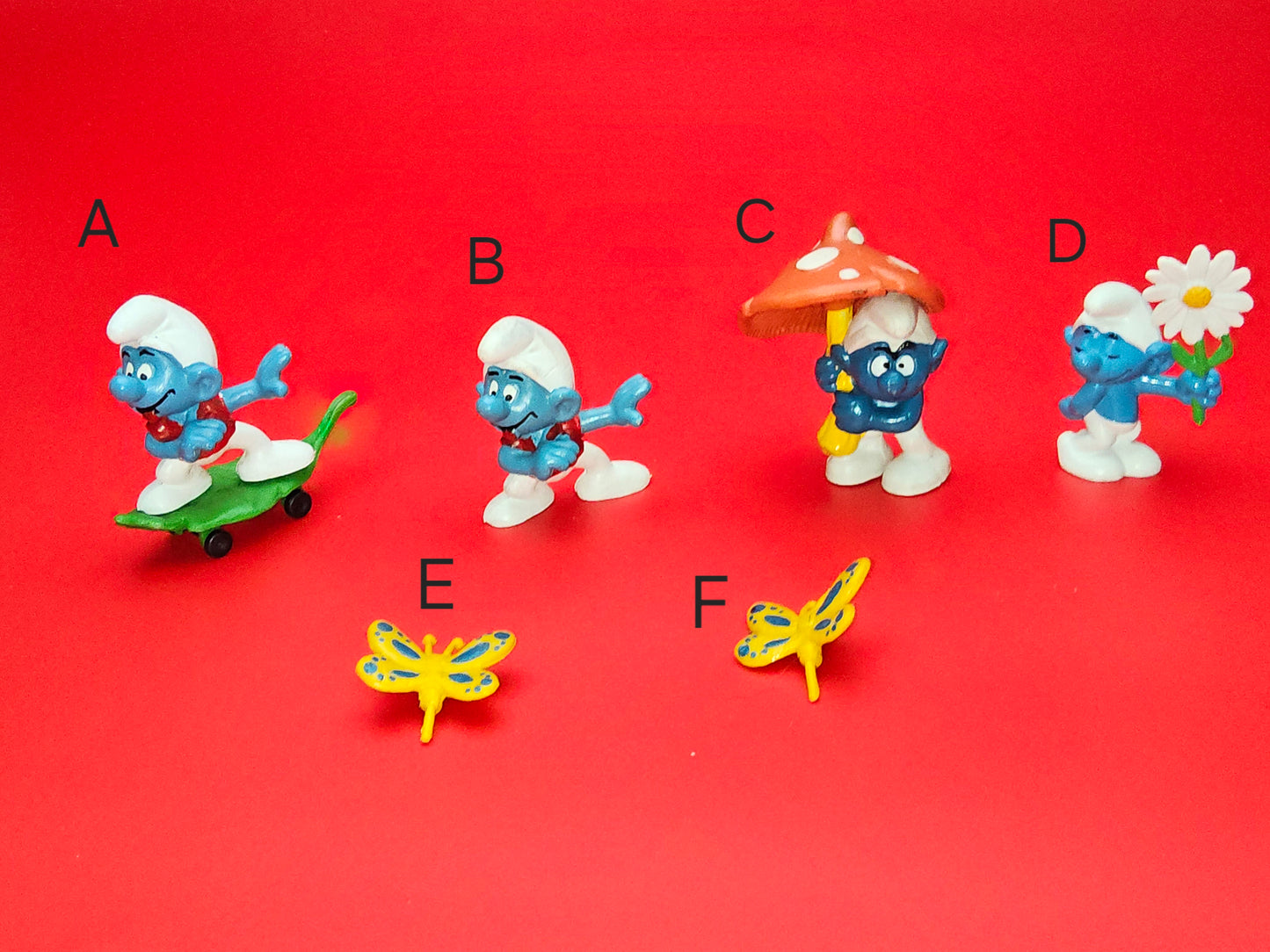 Smurfs garden theme