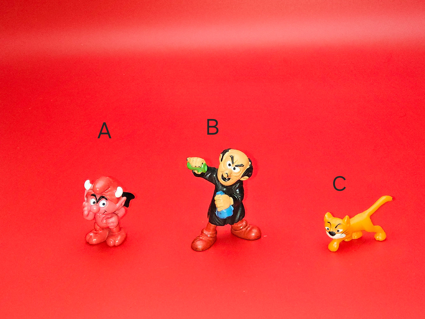 Vintage schleich smurfs bad guys