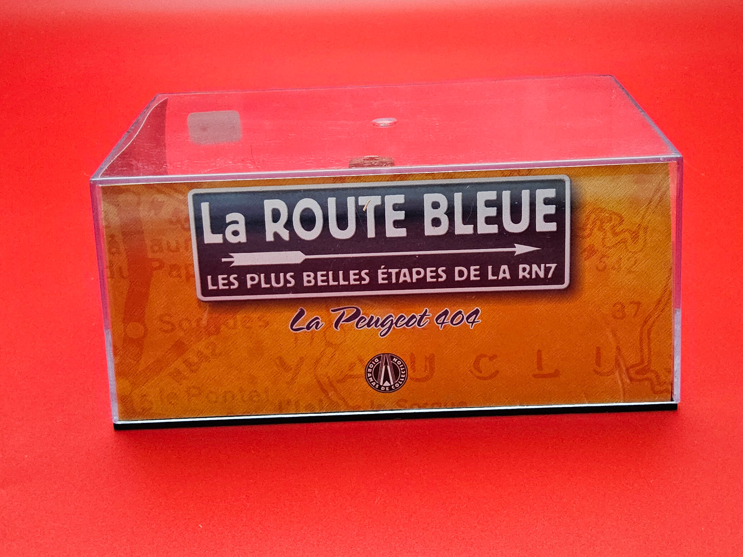 La route bleue diorama taxi scene
