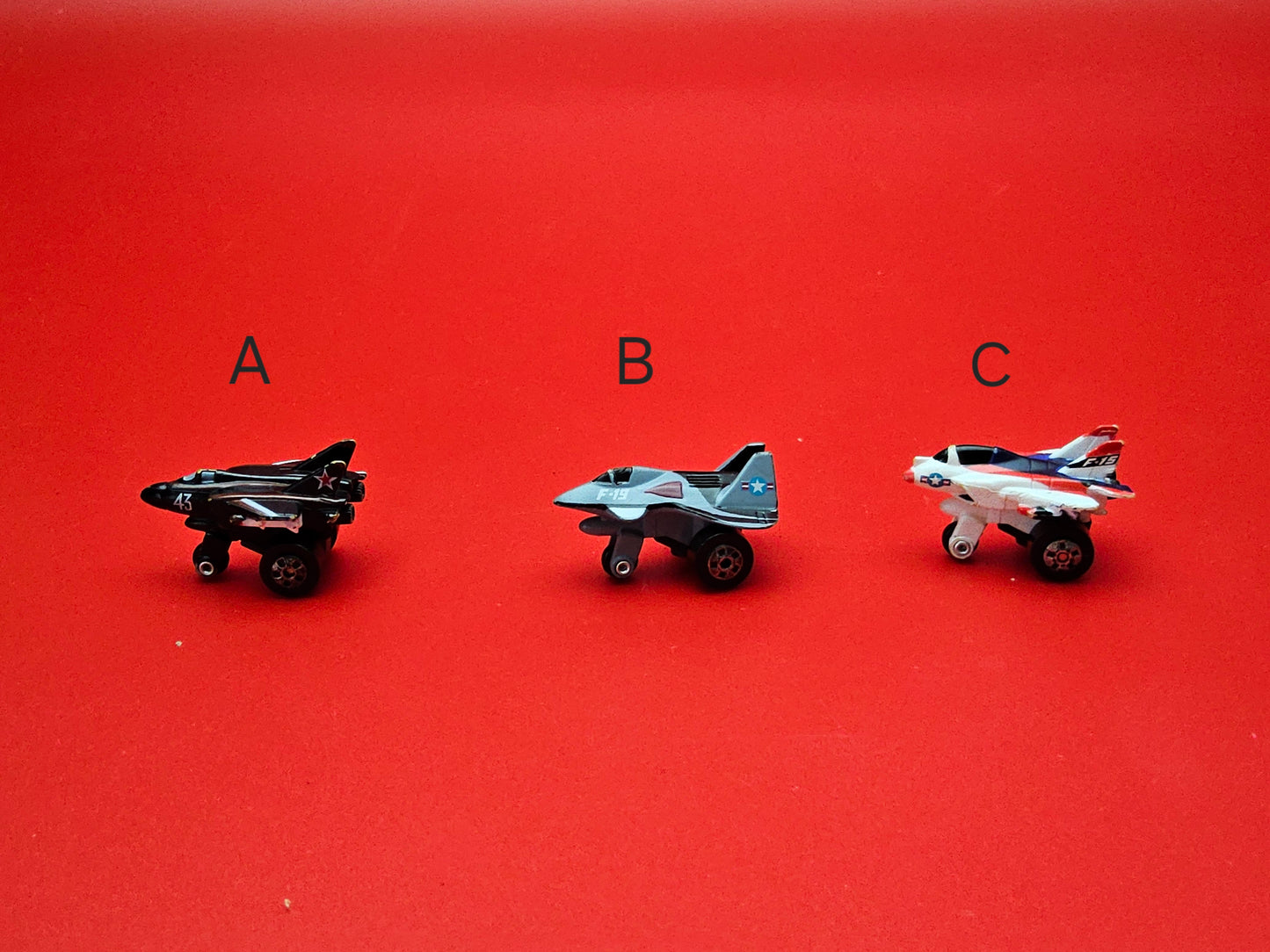 Galoob micro machines planes pick a plane