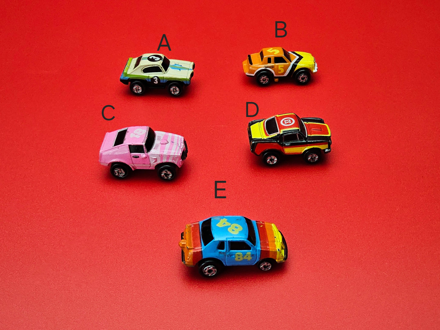 Vintage galoob micro machines pick a car