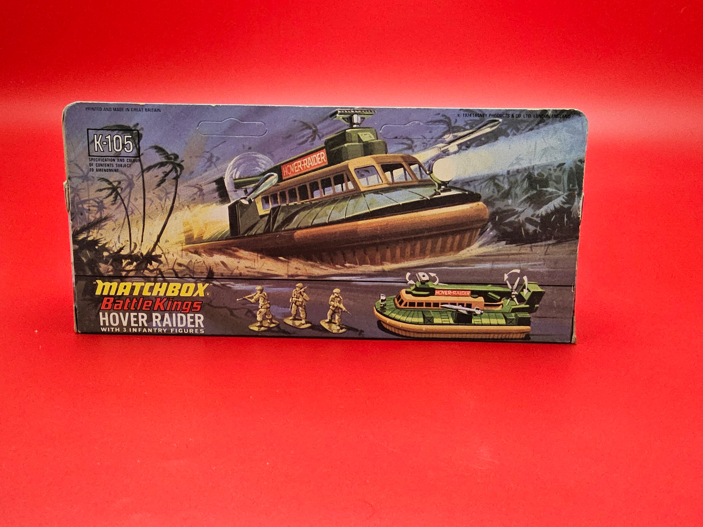 Matchbox #K105 hover raider sealed in box