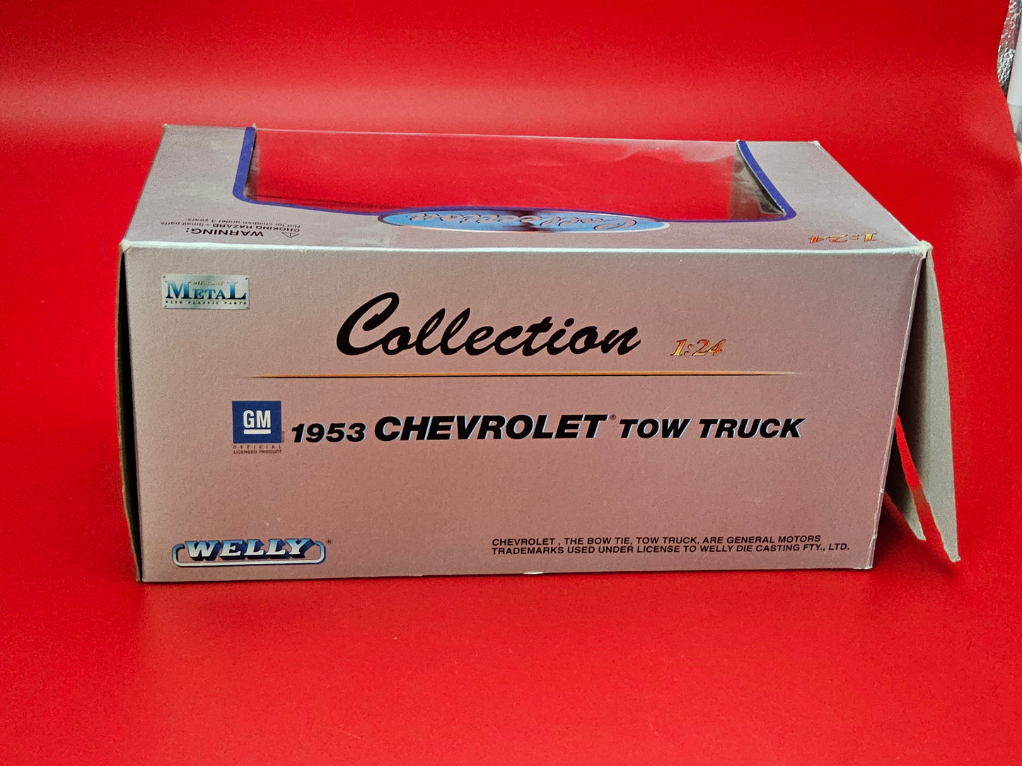 Welly #2086R 1956 Chevrolet tow truck with the original box