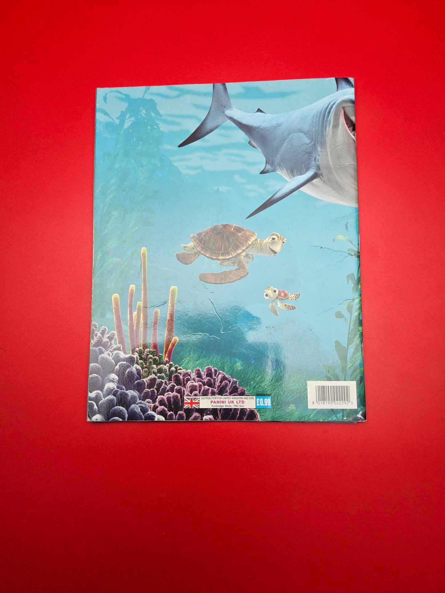 Finding Nemo sticker album 100% complete