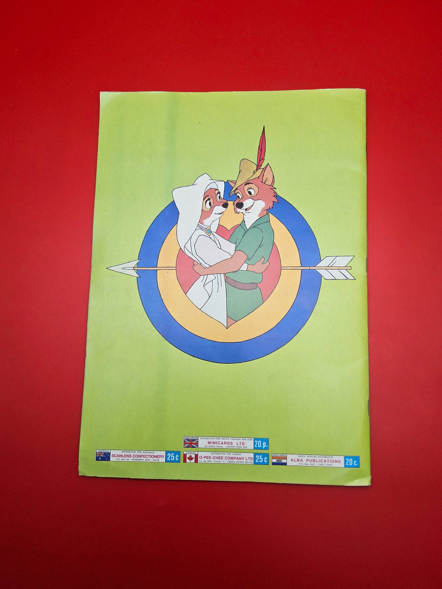 Robin hood sticker album 100% complete
