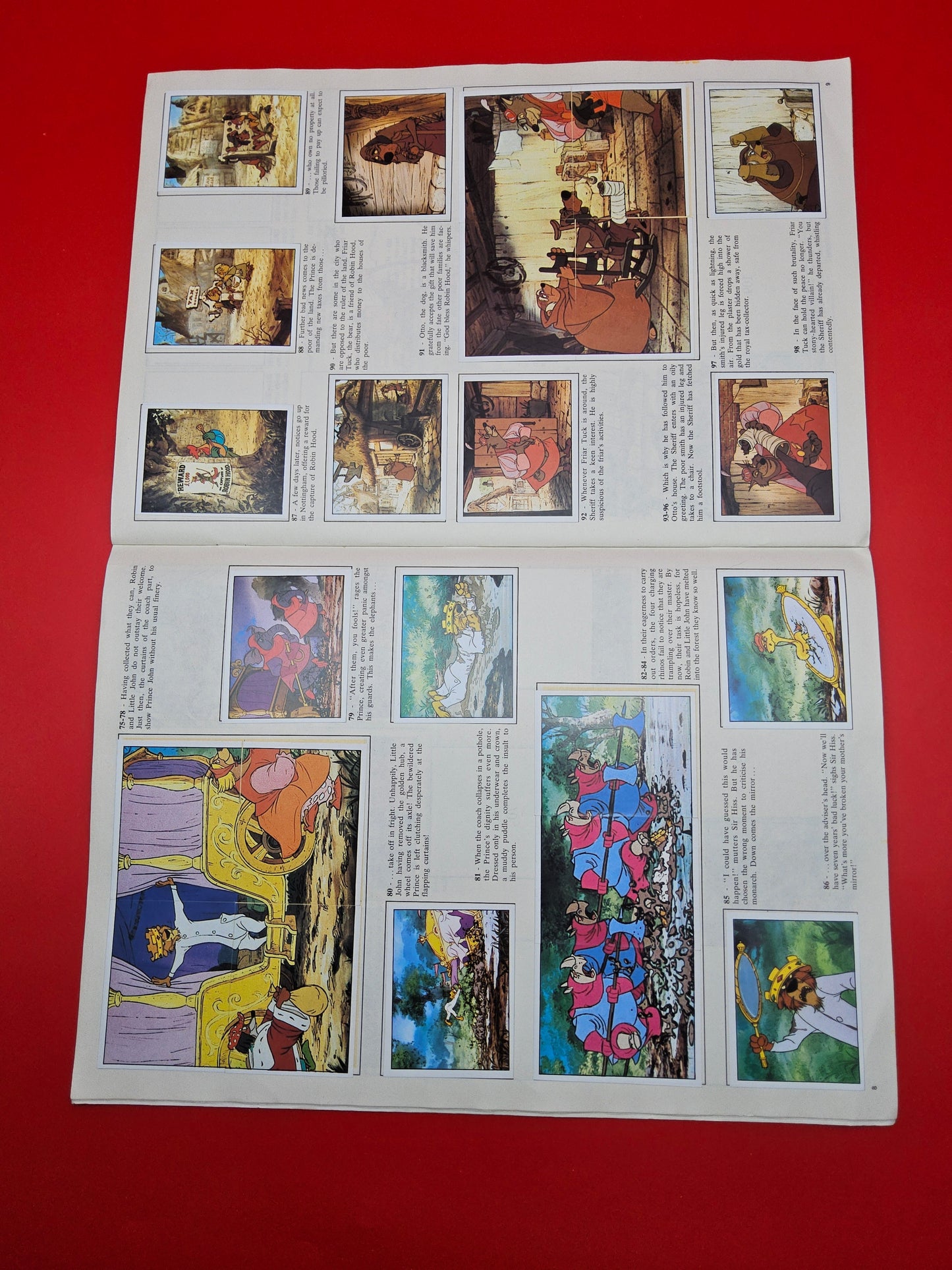 Robin hood sticker album 100% complete