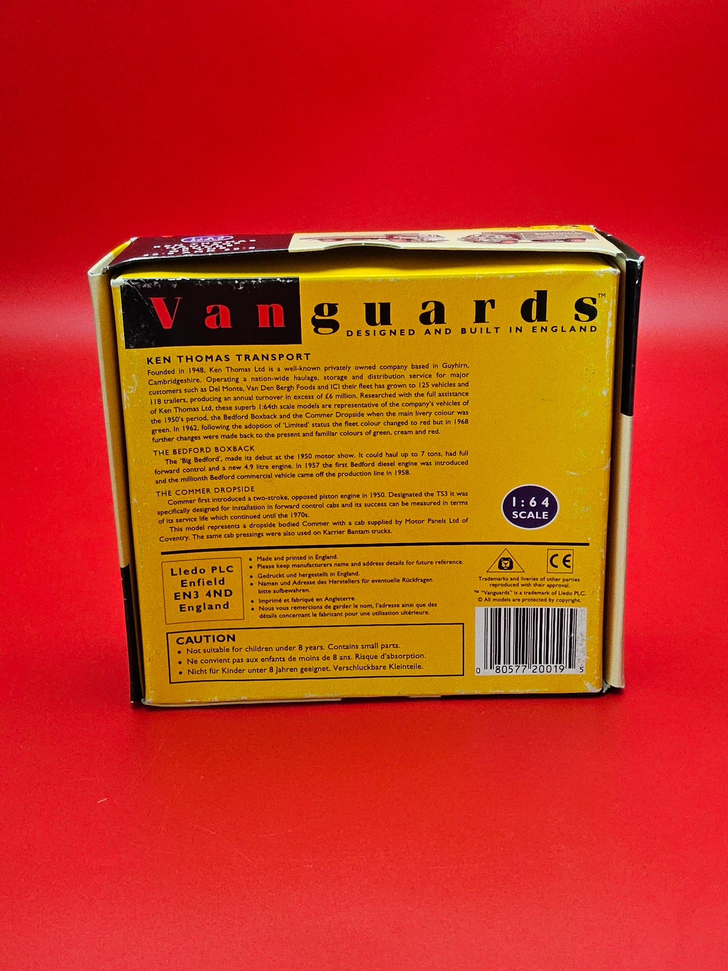 Vanguard #KT1002 set of lorries sealed in original packaging