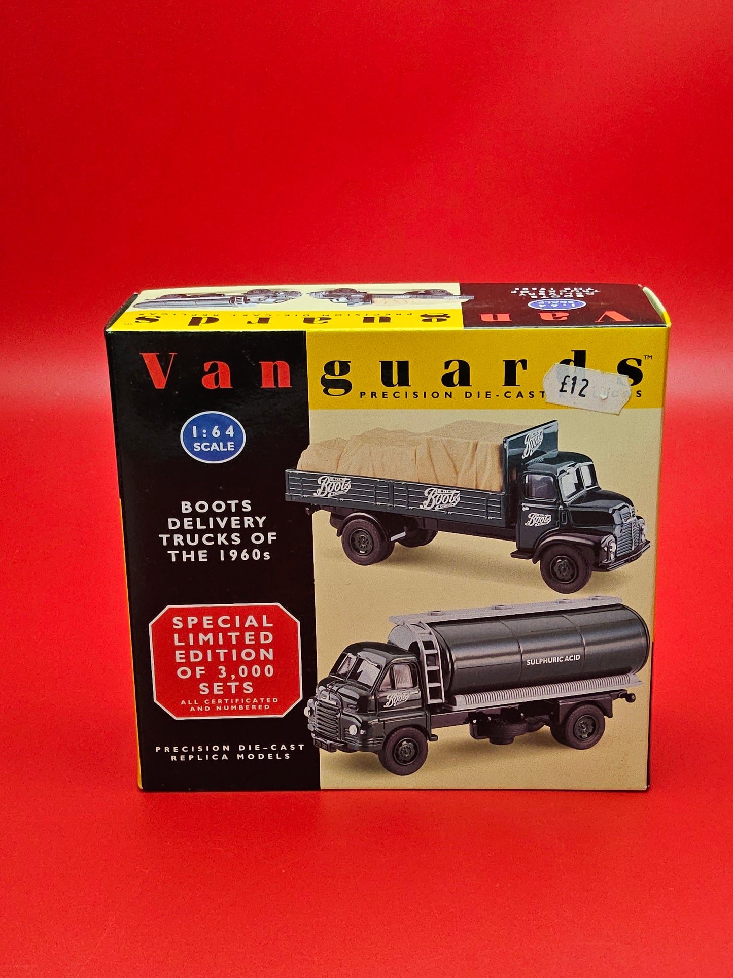 Vanguard #BO1002 set of 2 boots lorries sealed in original packaging