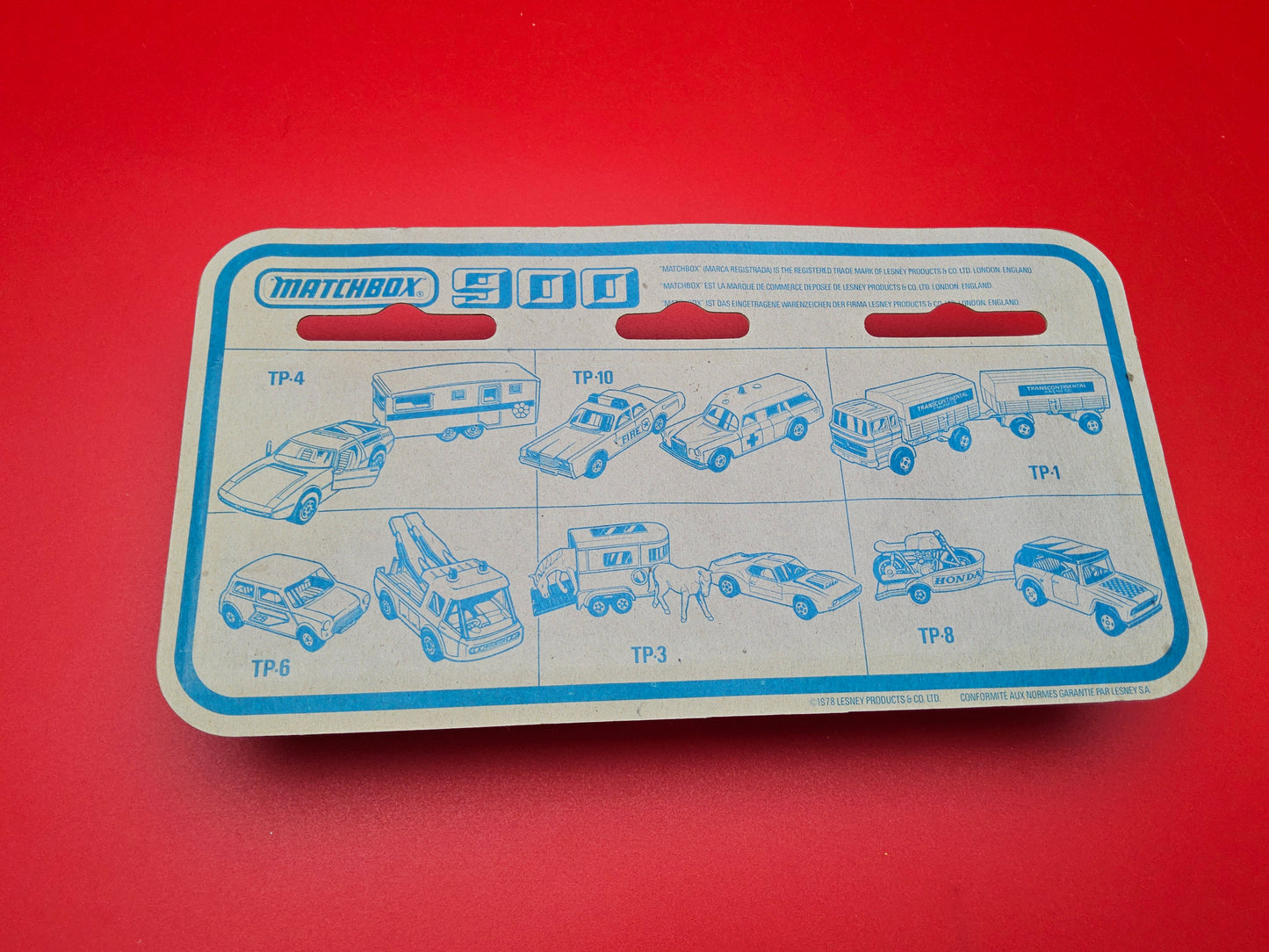Matchbox 900 TP-23 firestone lorry sealed in original packaging