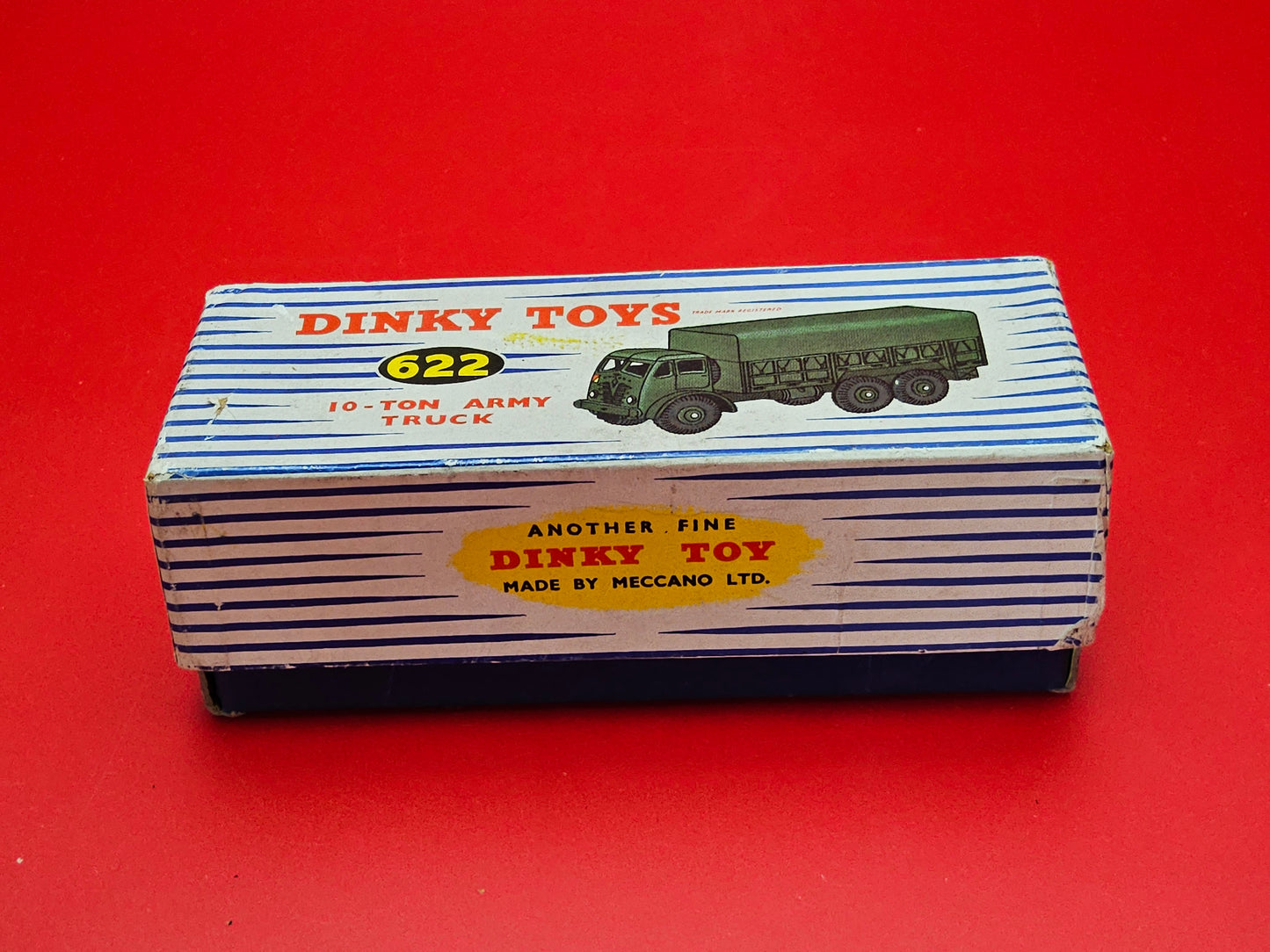 Dinky #622 10 tonne military truck with original box