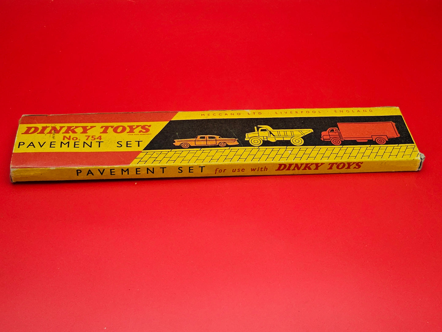 Dinky #754 pavement set boxed