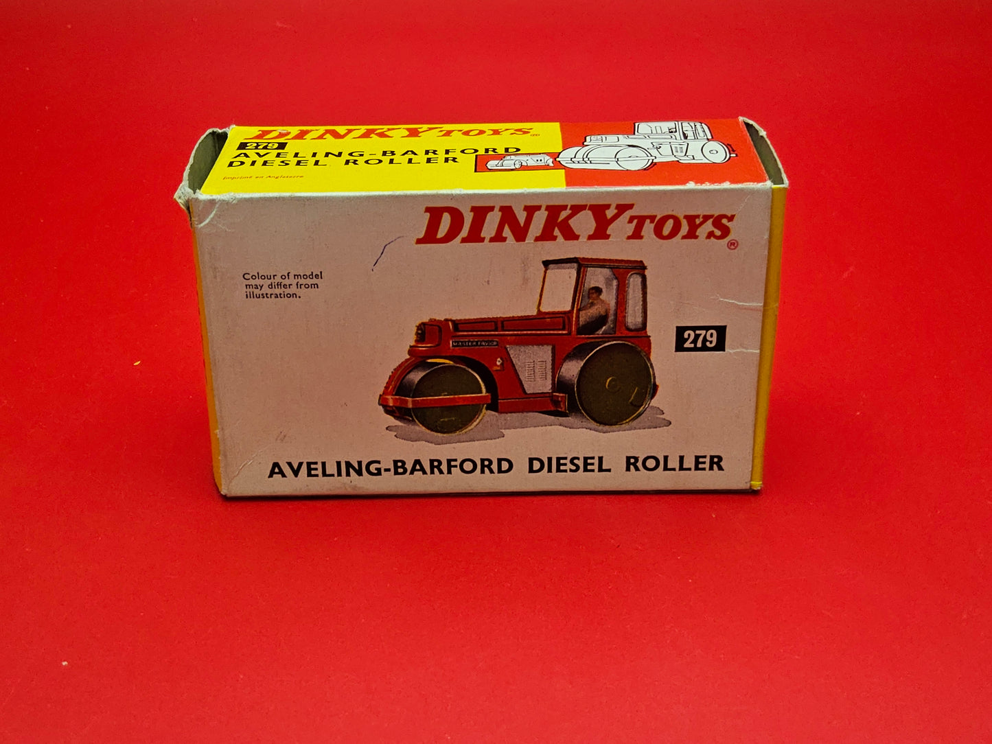 Dinky #279 Avelling-Barford Diesel Roller with original box