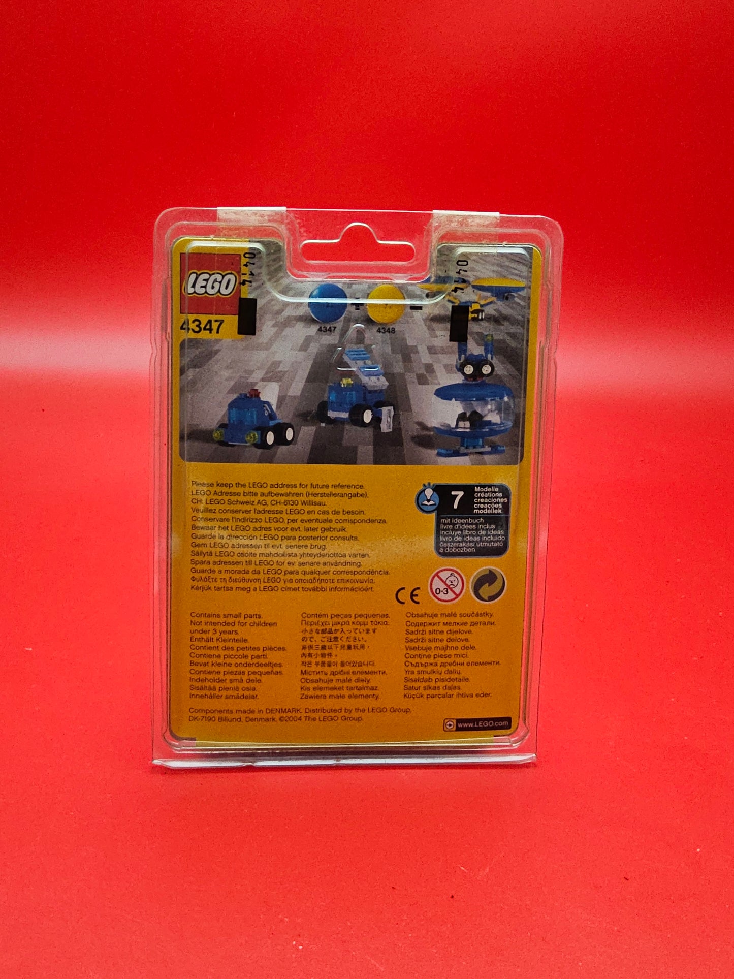 Lego creator pods 3 in 1 (blue)