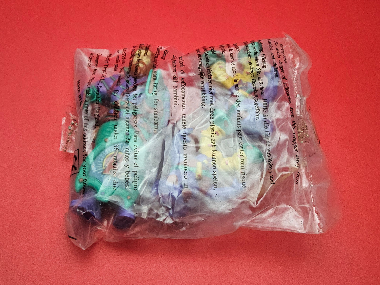 Bluebird vintage warrion of keraang figures sealed in original packaging