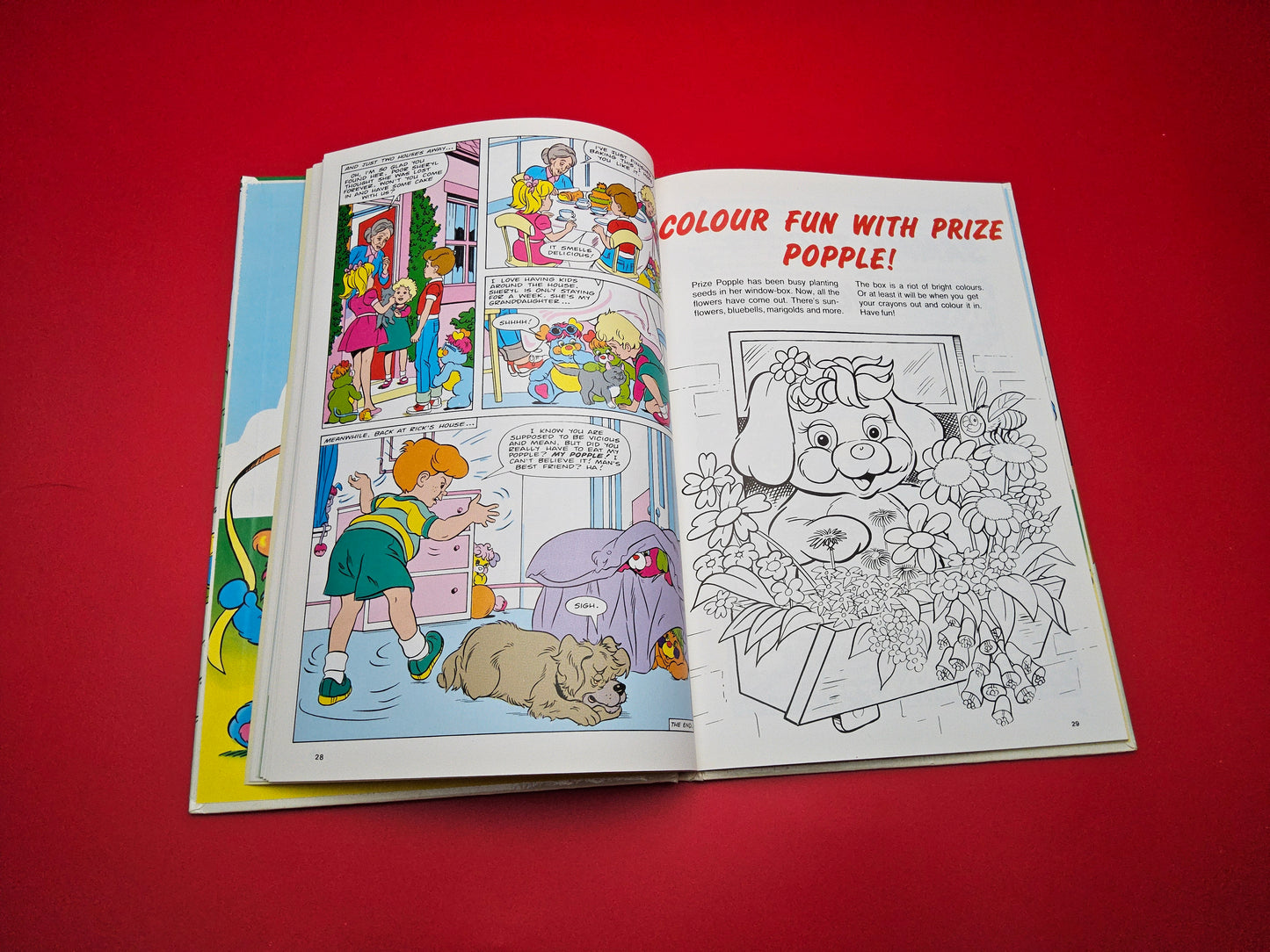 Vintage Popples annual