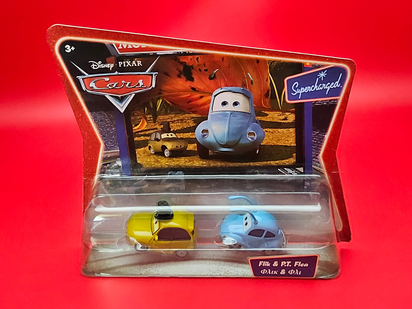 Disney cars flix and flea figures sealed