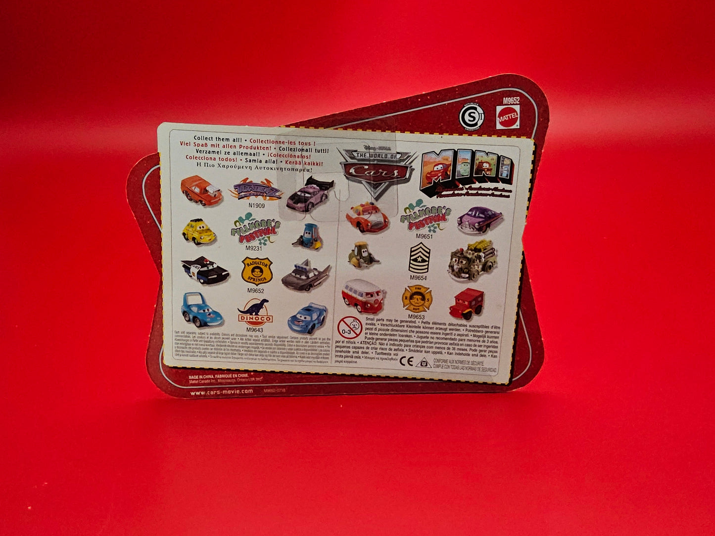 Ramone and flo from cars sealed in original packaging