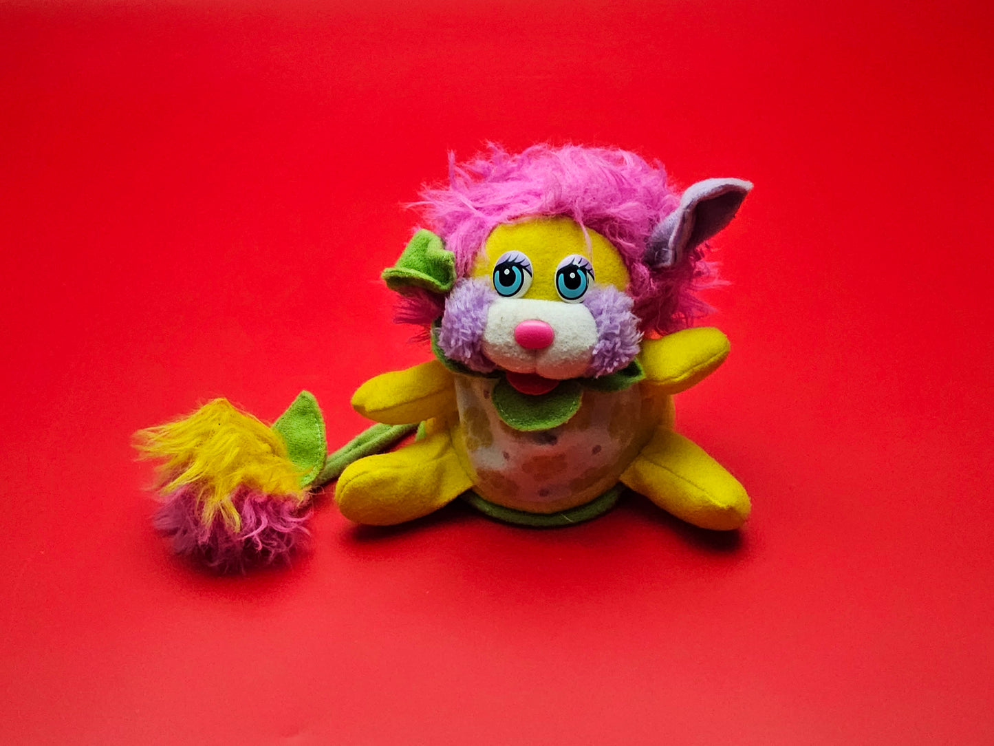 Vintage flower popple