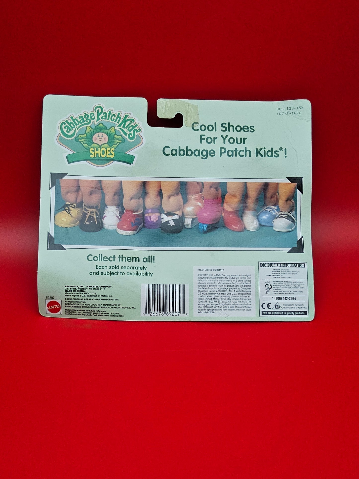 Cabbage patch cow boy boots sealed in original packaging