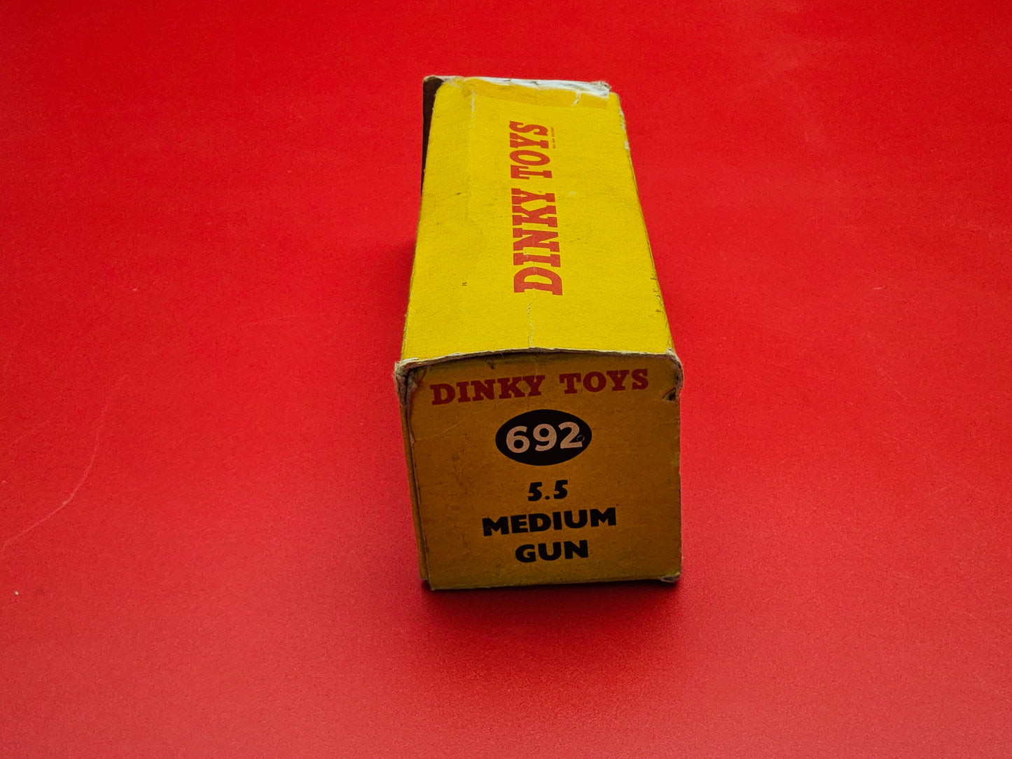 Dinky #692 medium gun with original box