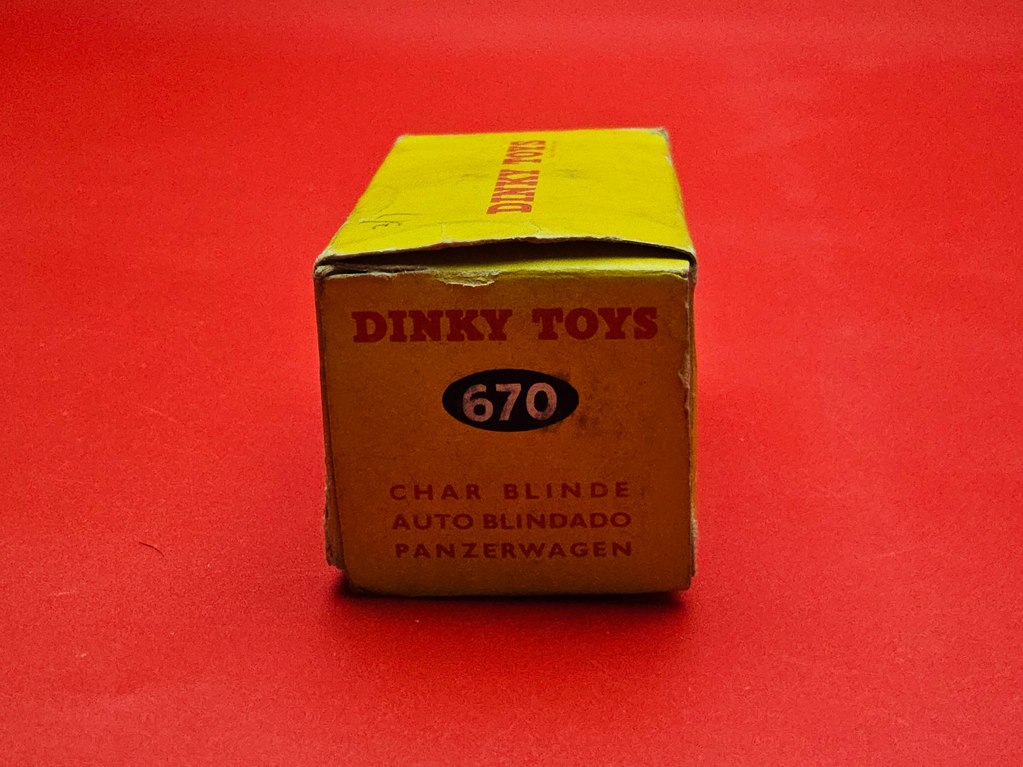 Dinky #670 panzerwagen with original box