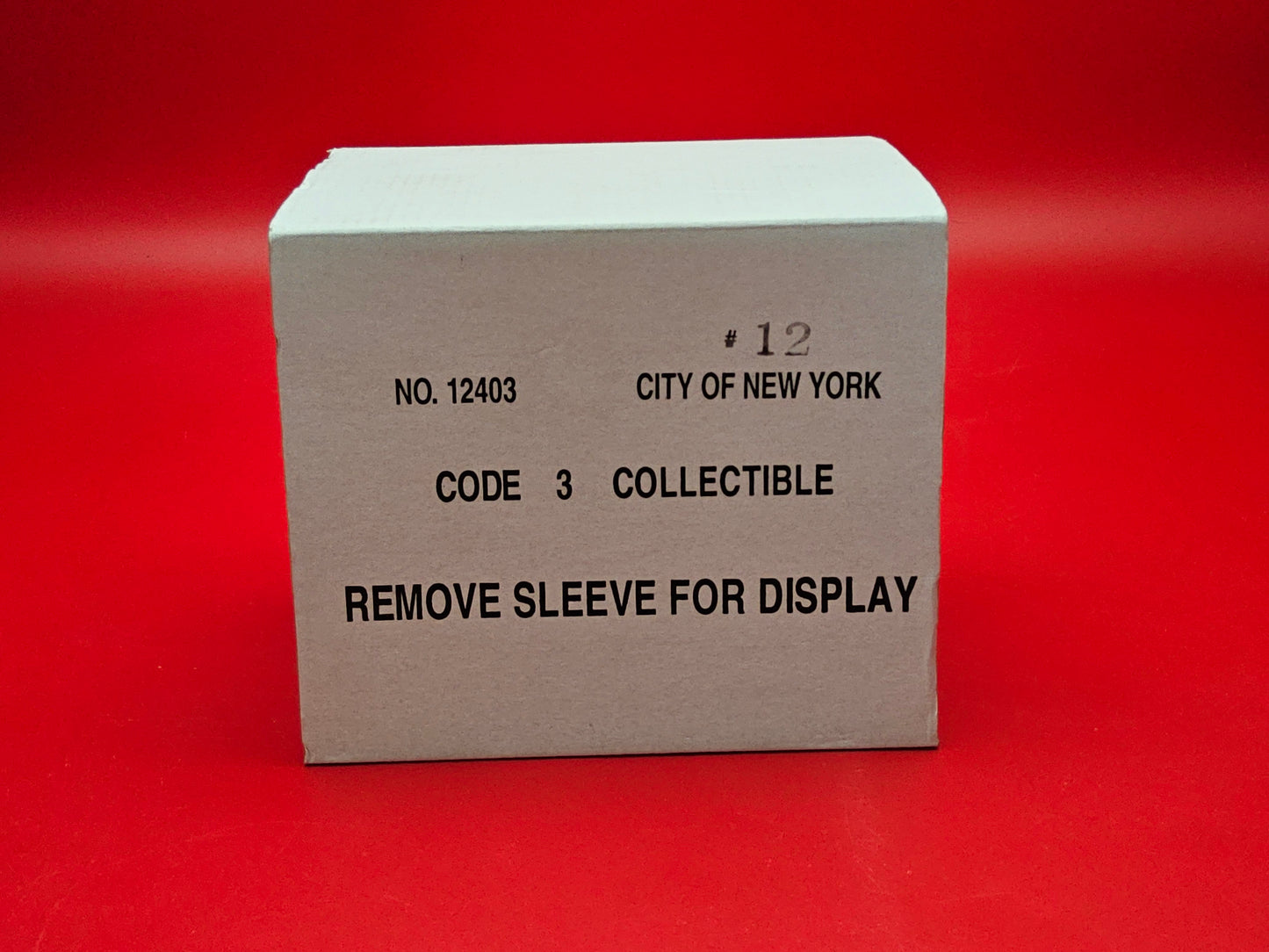 New york fire department car by code 3