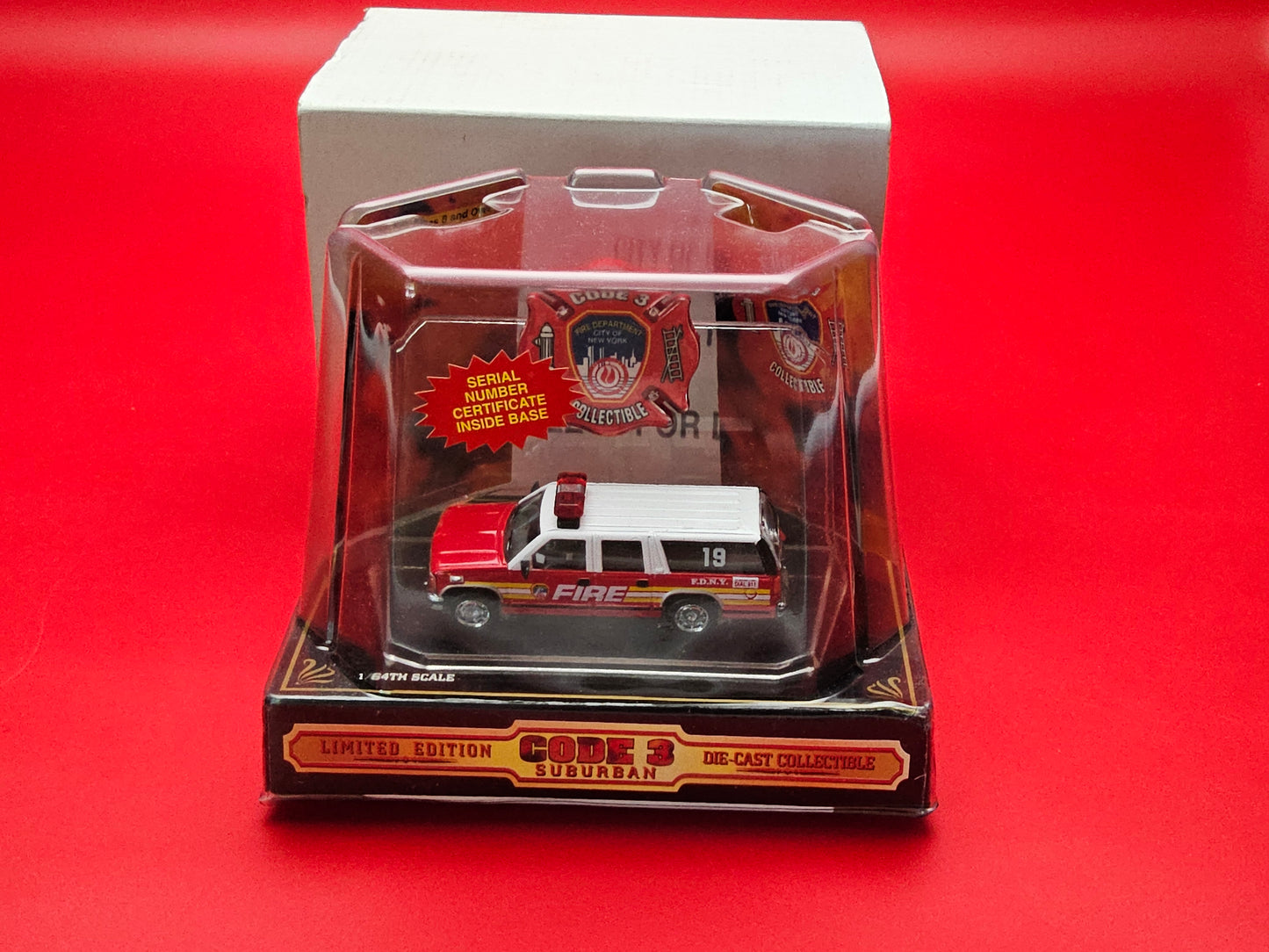 New york fire department car by code 3