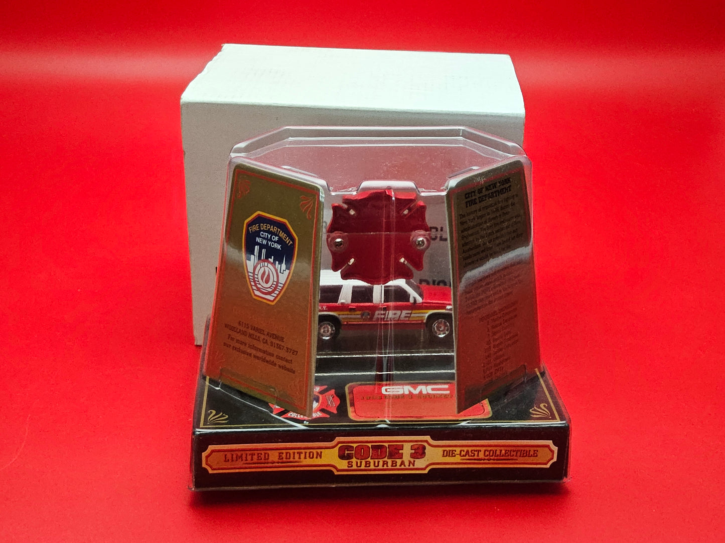 New york fire department car by code 3