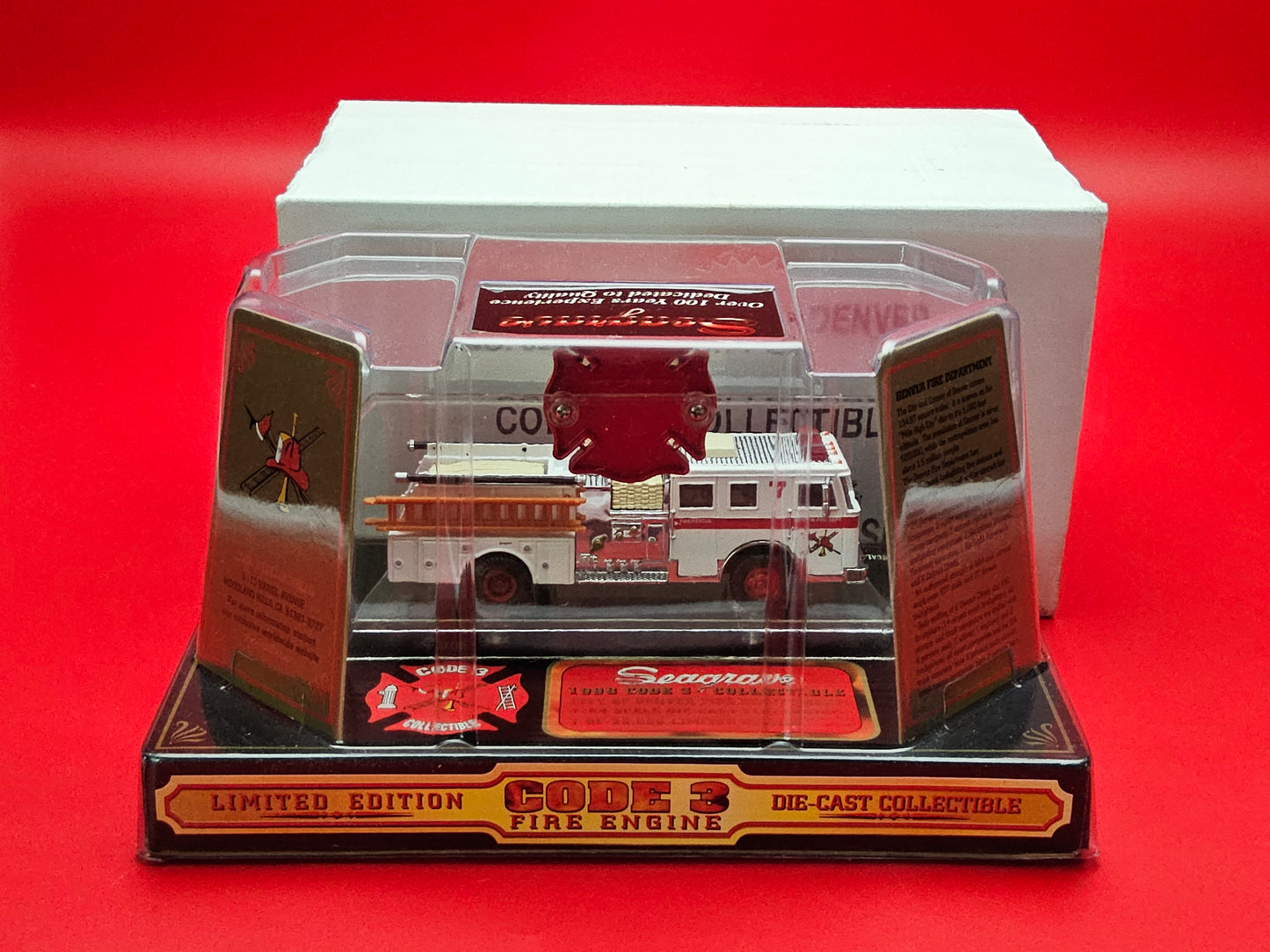 Code 3 Denver fire engine sealed