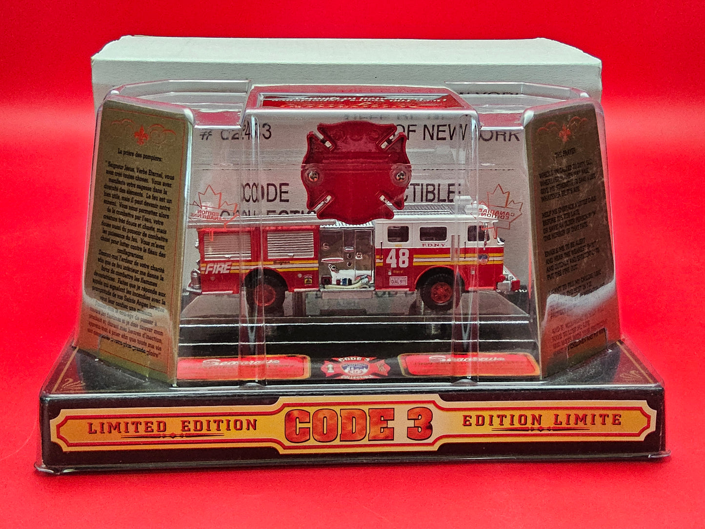 Code 3 city of New York fire engine