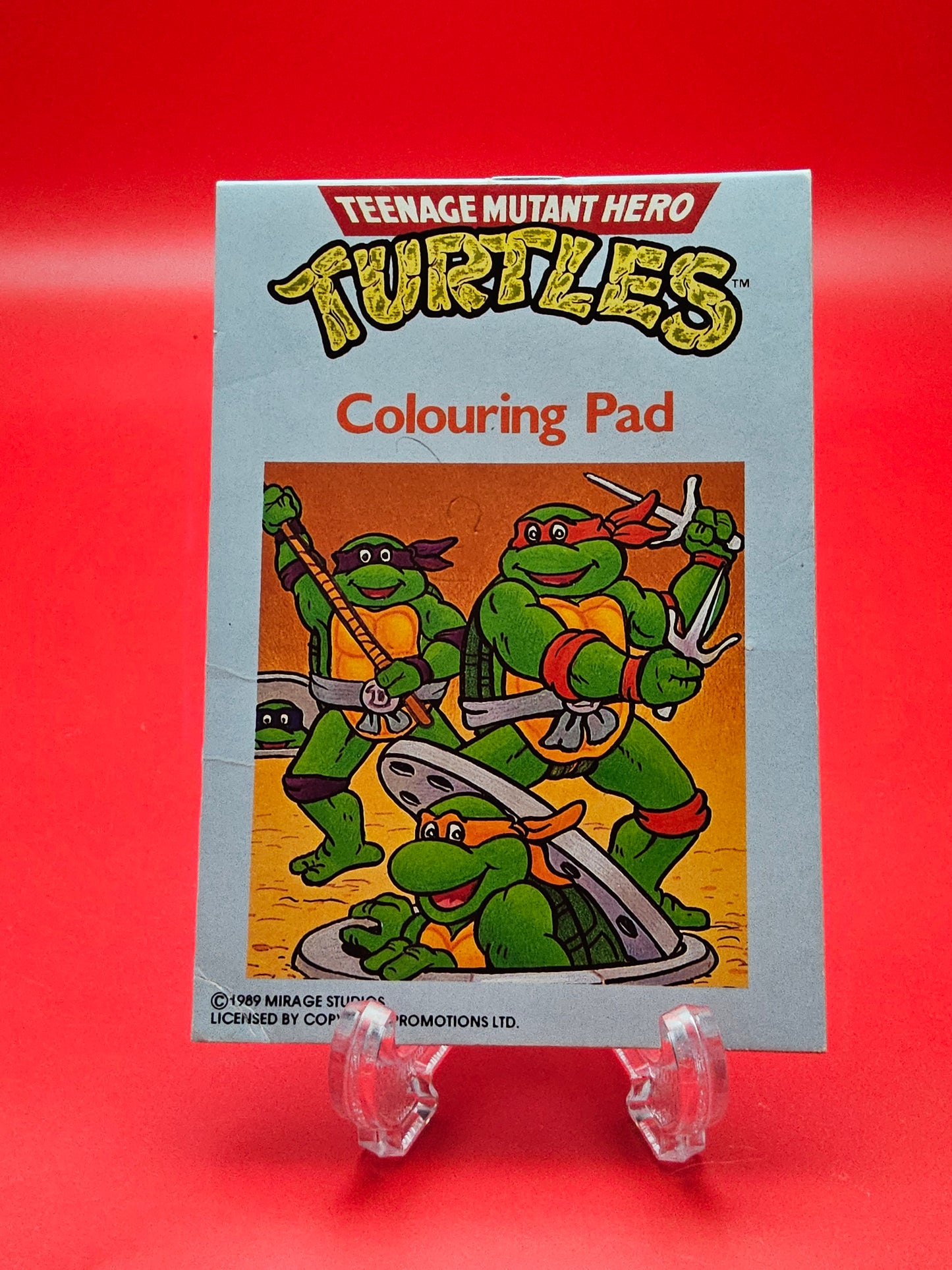 Teenage mutant ninja turtles colourinf book