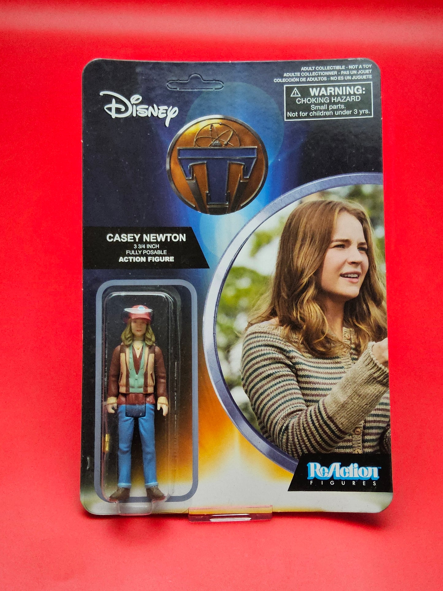 Disney Tomorrowland Casey Newton figure sealed in original packaging