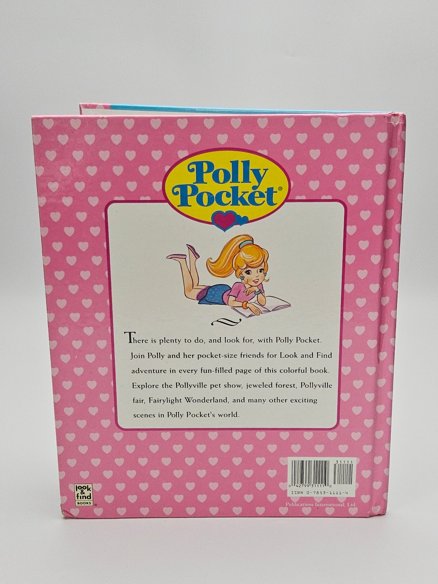 RARE Polly pocket look and find book