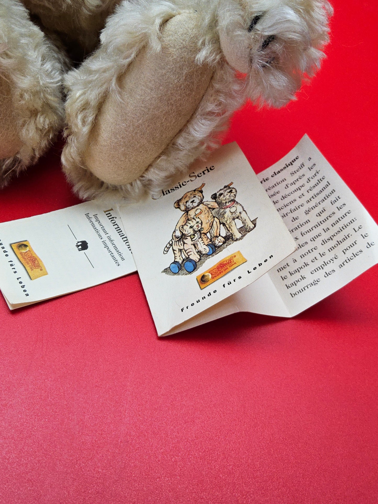 Steiff #000683 1920 replica bear
