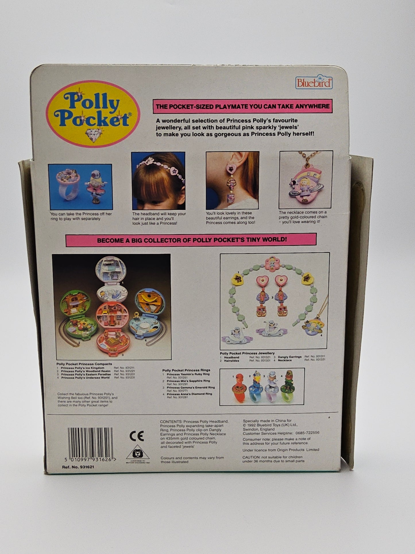 Polly pocket jewel collection with original packaging