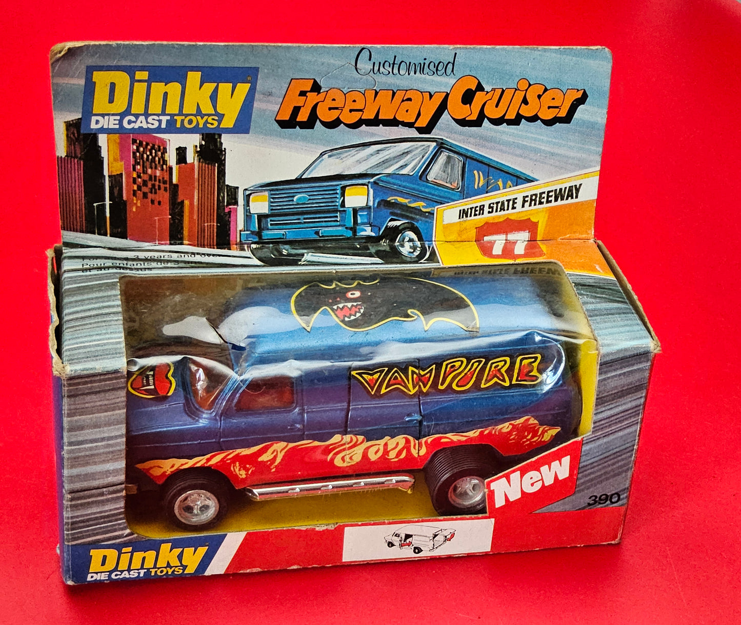 Dinky toys #390 customised freeway cruiser sealed in original packaging