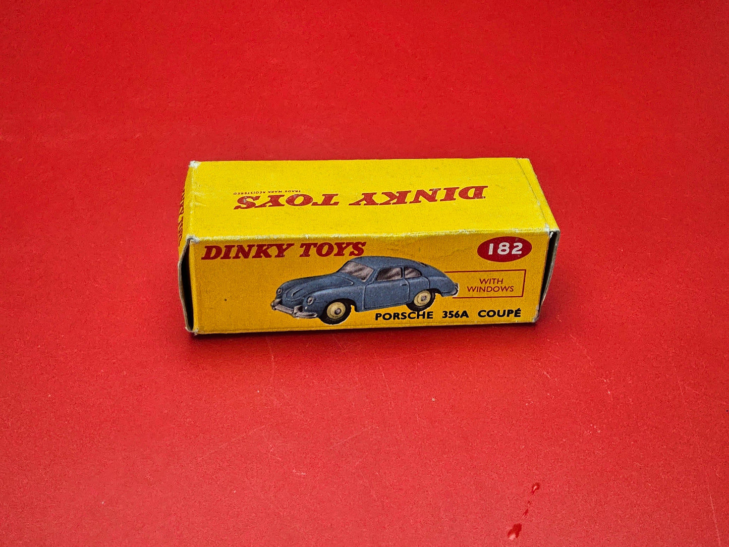 Dinky #182 prosche coupe with original box