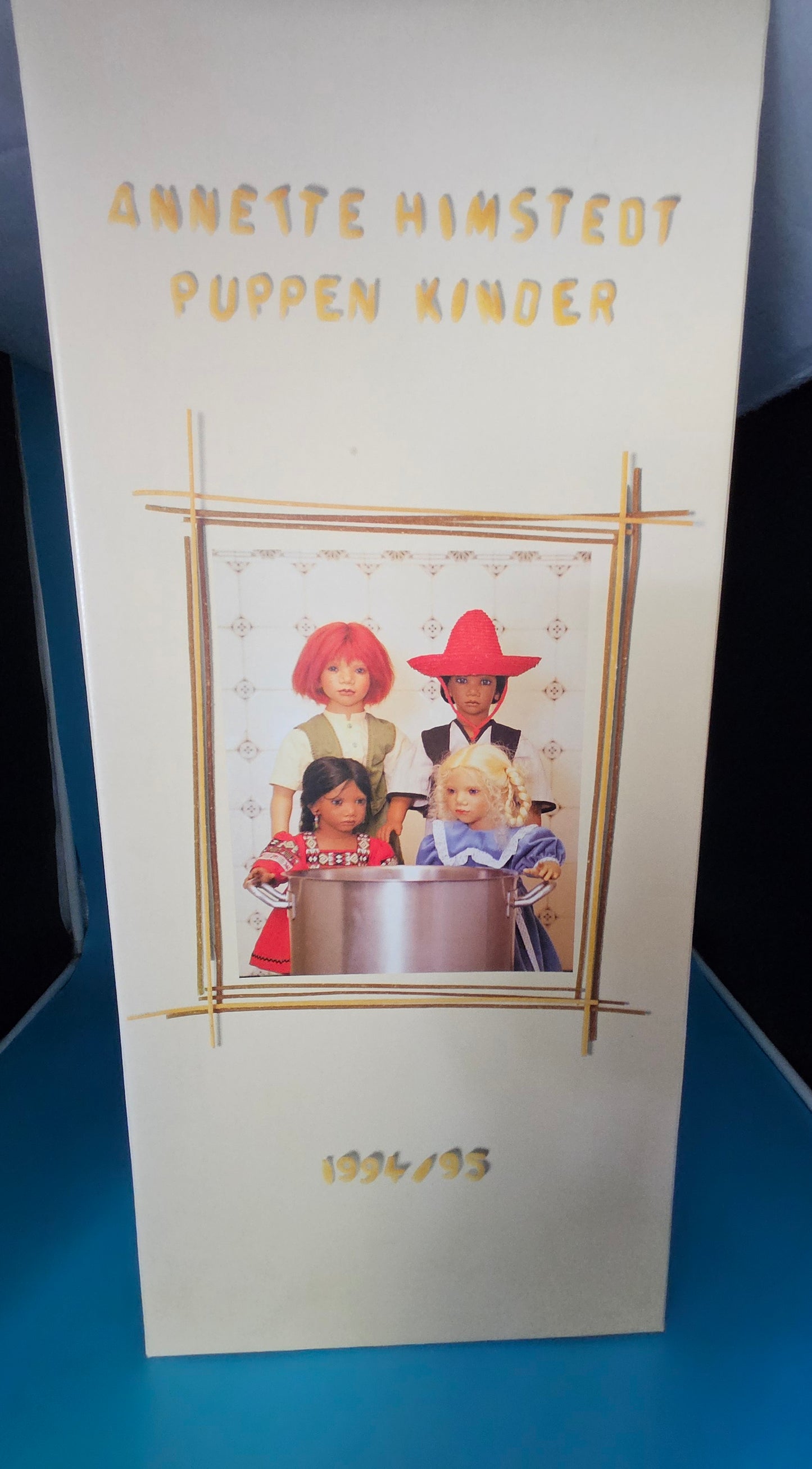 Annette Himstedt Alke Puppen Kinder 28 inch doll in original box