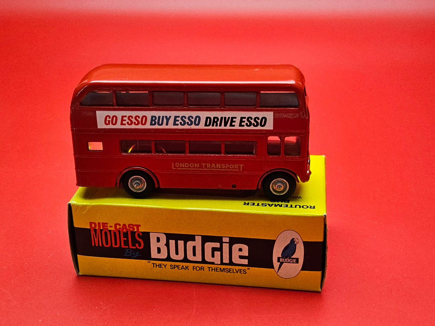 Budgie bus esso design with original box