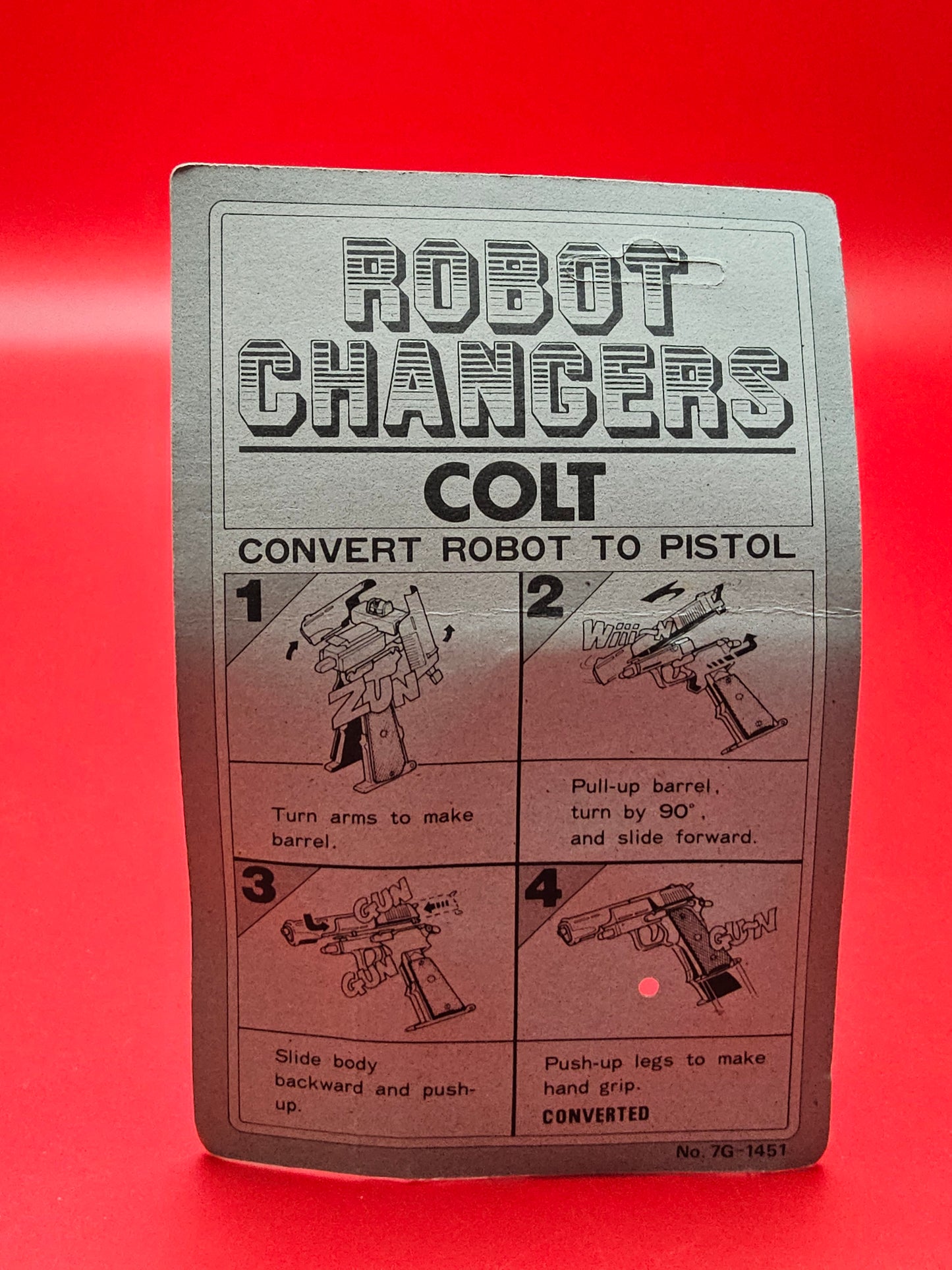 Robot changer toy