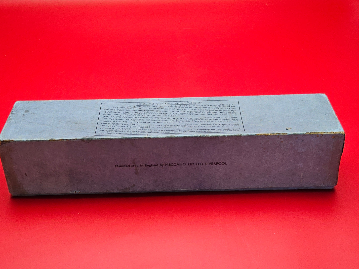 Dinky #151 royal tank corp medium tank set with original box