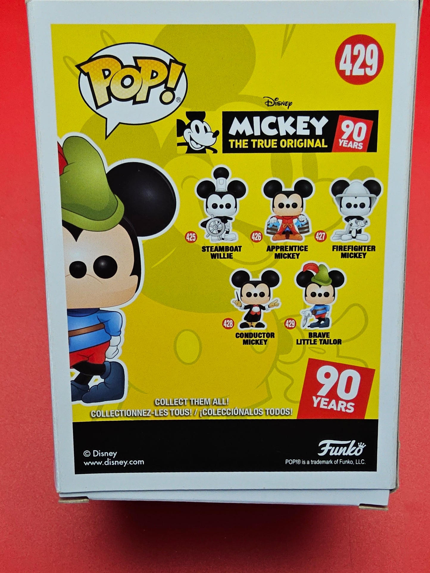 Pop #429 Mickey Mouse brave little tailor sealed