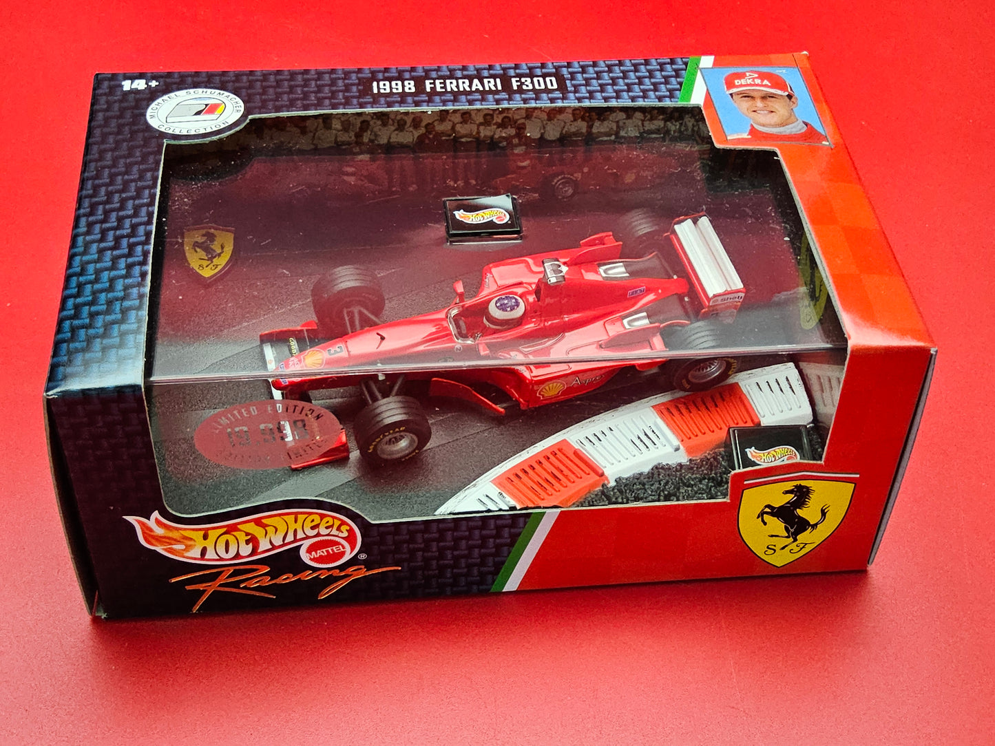 Hotwheels F1 ferrari F300 sealed in original packaging