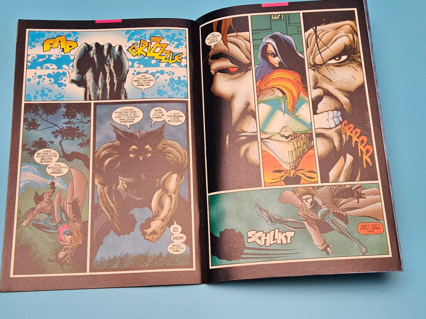 Vintage wolverine and gambit comic #26 (Copy)