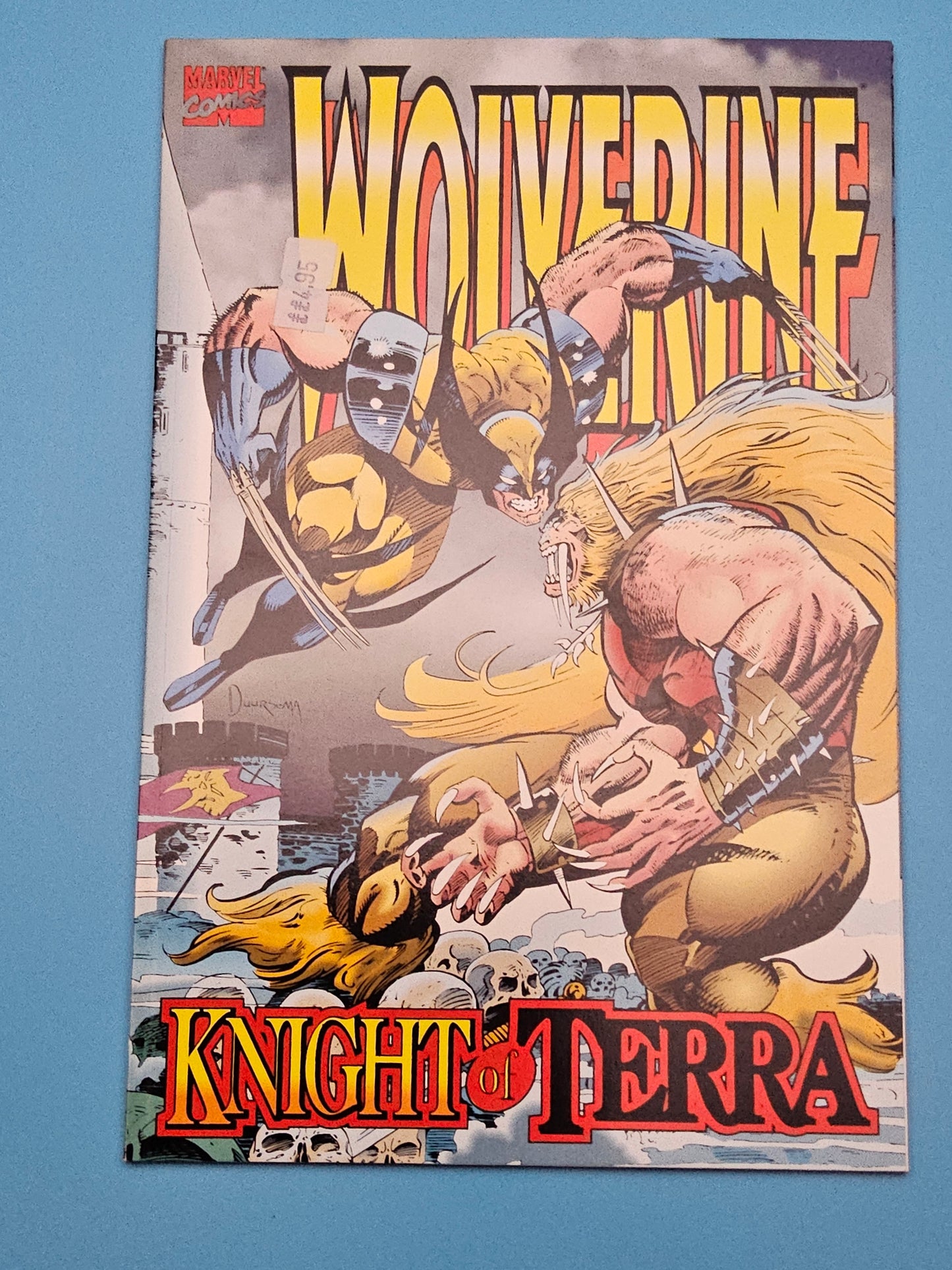 Vintage wolverine comic knight of terra