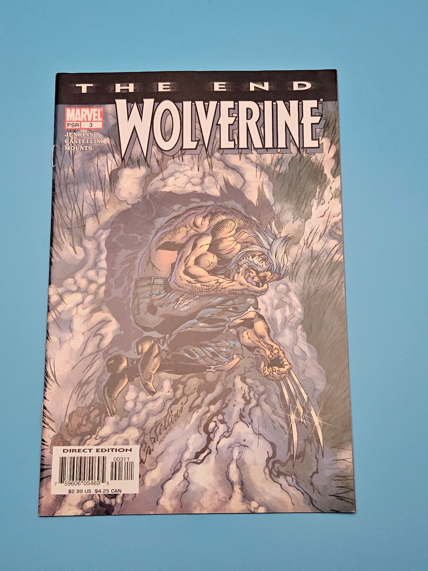 Vintage wolverine the end comic
