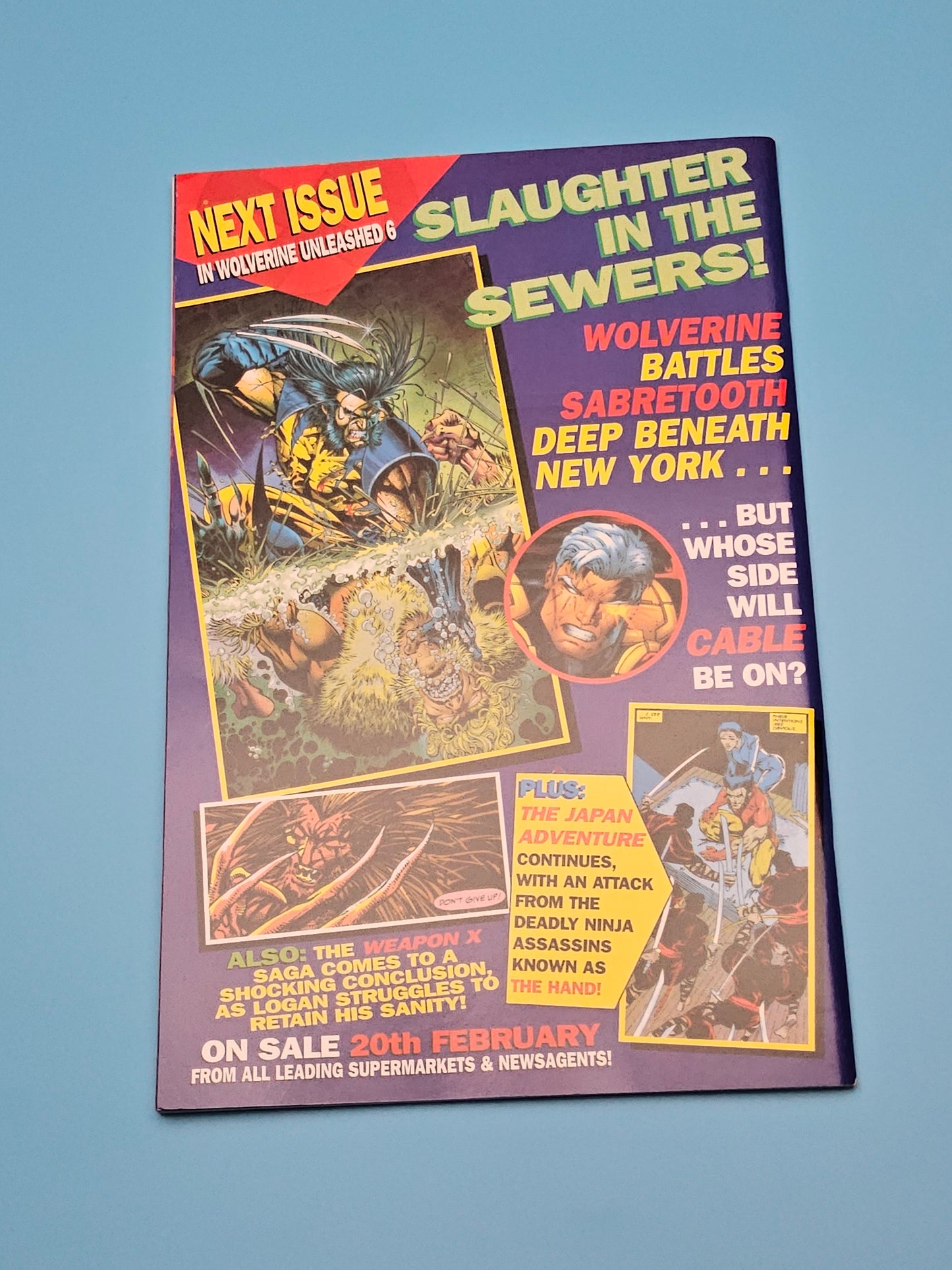 Vintage wolverine comic #5